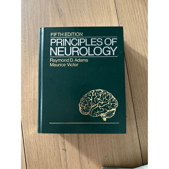 Fifth Edition Principles Of Neurology Raymond D. Adams Maurice Victor Hardcover - Picture 1 of 9